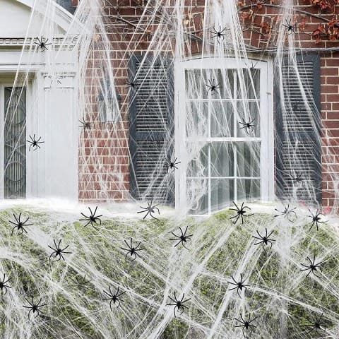 Telaraña Halloween Decoración Tela De Araña Adorno